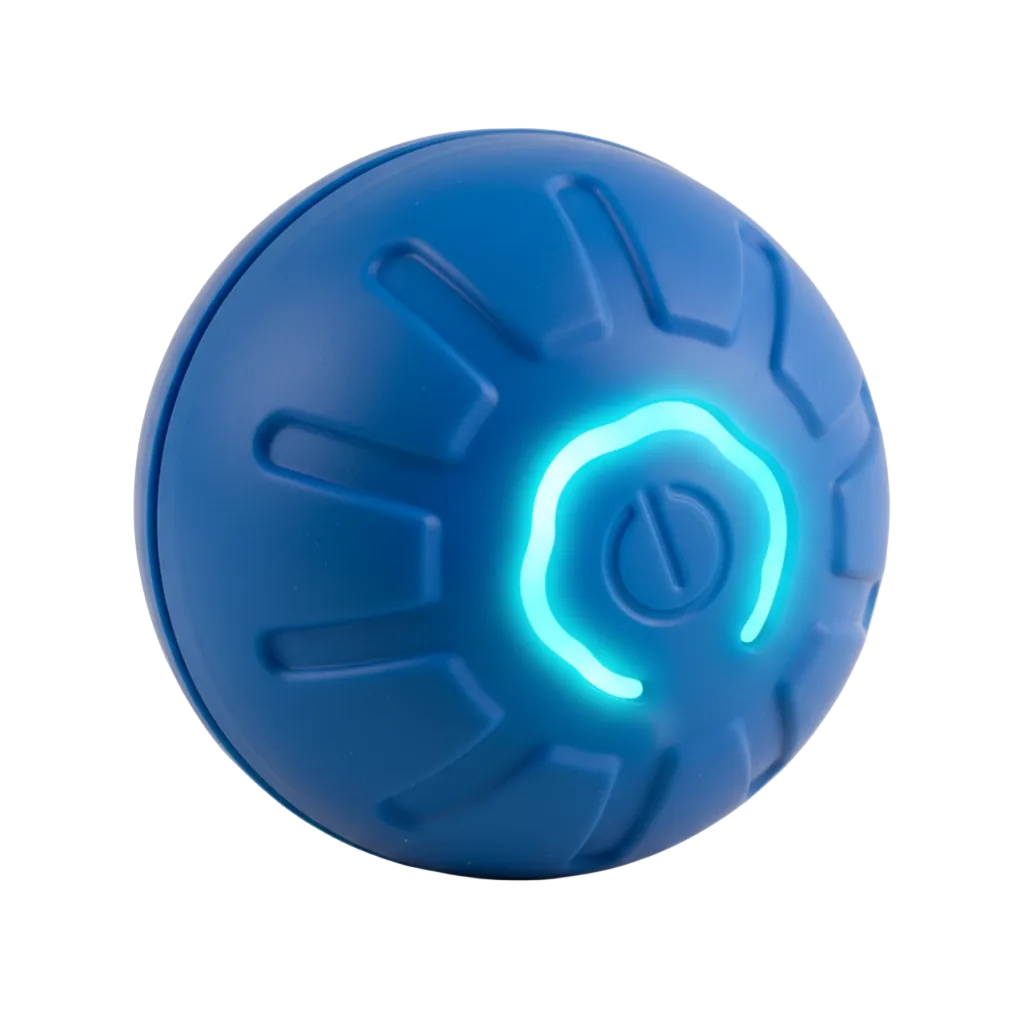Blue LED dog ball
