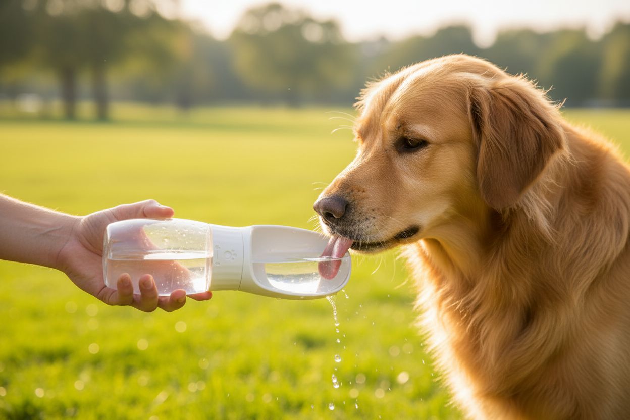 Pet Water Bottle - Horizontal
